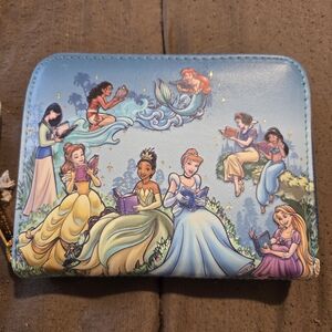 Loungefly Disney Princesses Reading Books Wallet